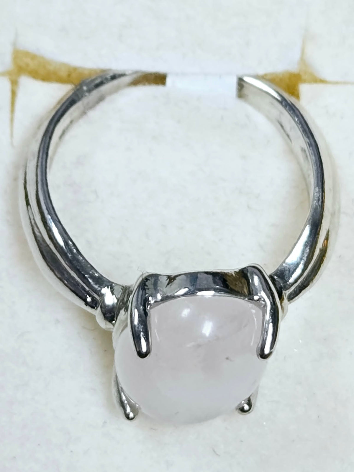 Milky Quartz Ring - Size 7