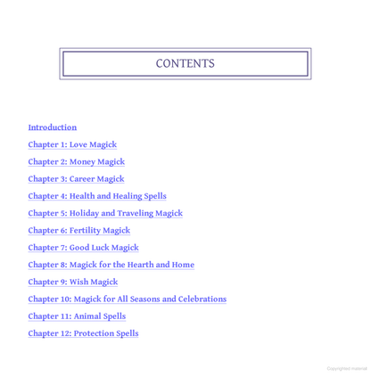 1001 Spells: The Complete Book of Spells for Every Purpose by Cassandra Eason
